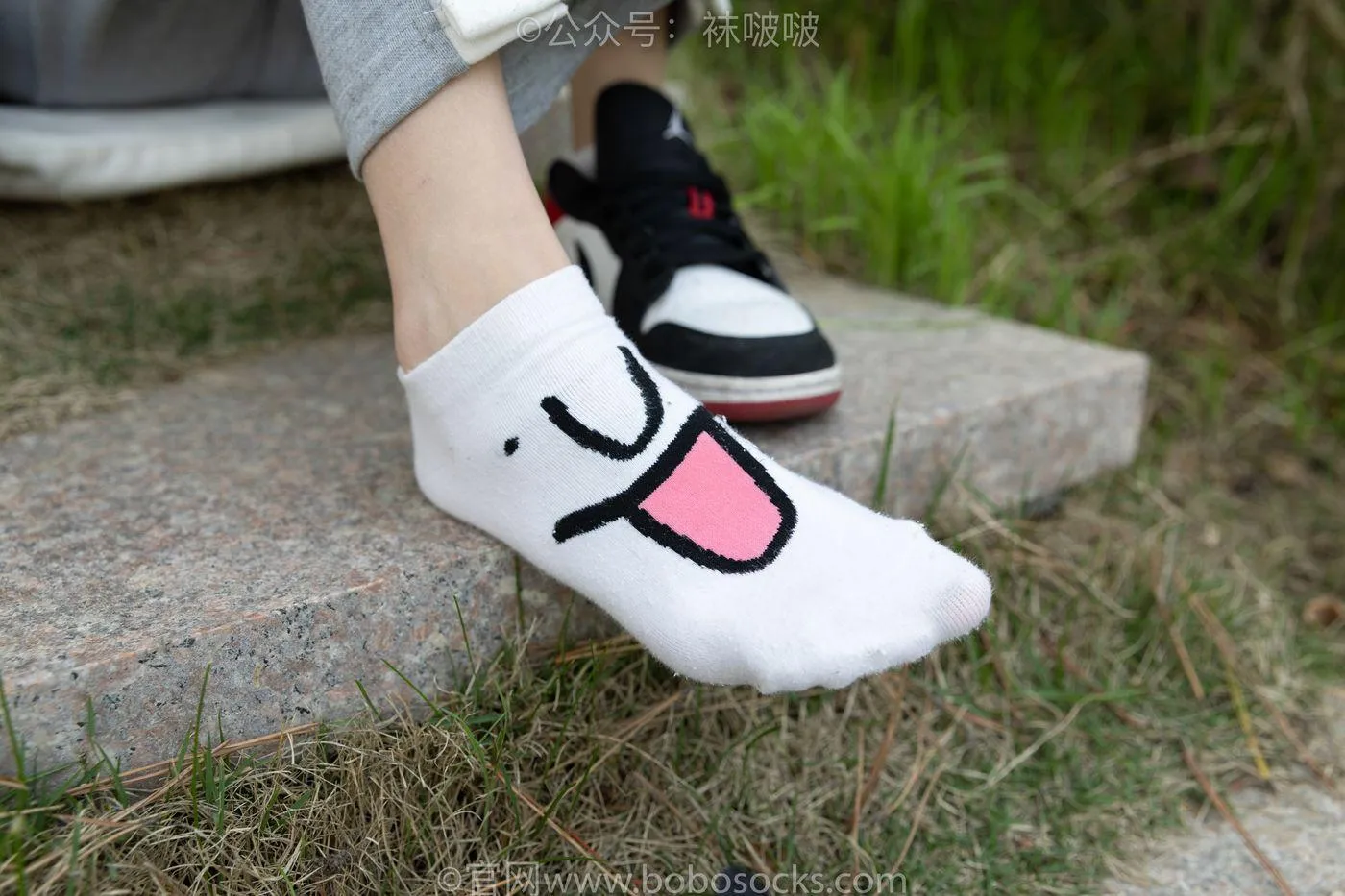 [BoBoSocks袜啵啵]NO.023 稚予-AJ、白色短棉袜、裸足 [119P]插图7